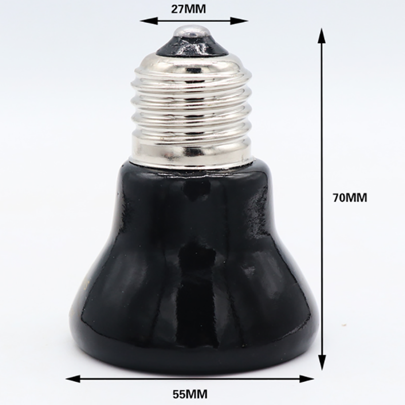 100W Reptile Heat Ceramic Lamp Bulb 220V without Light