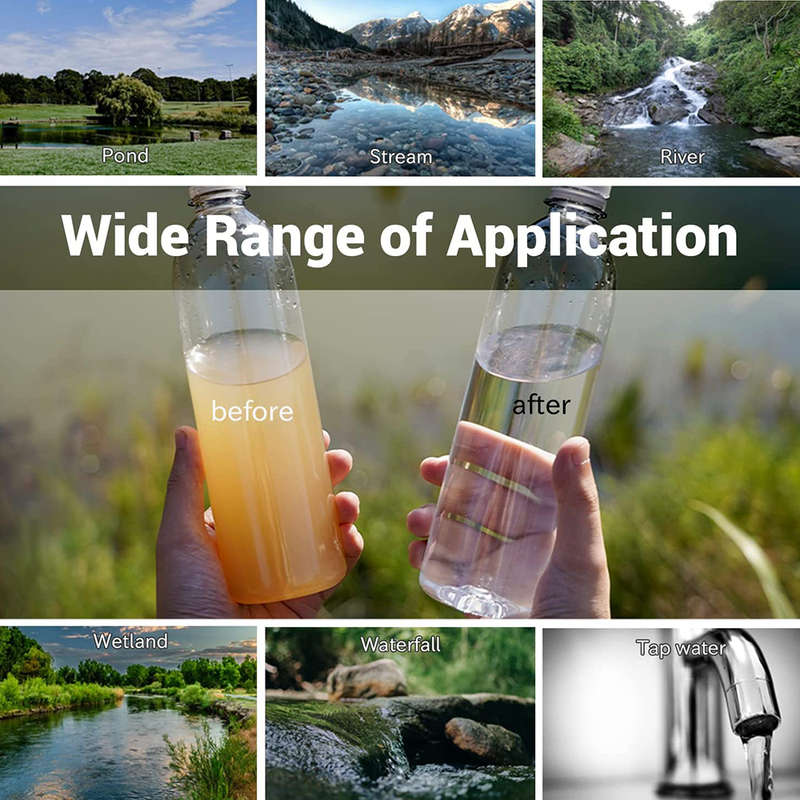 Portable Personal Water Filtration Survival for Camping Travel