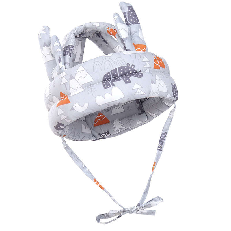 Baby Safety Helmet Baby Head Protector-Grey