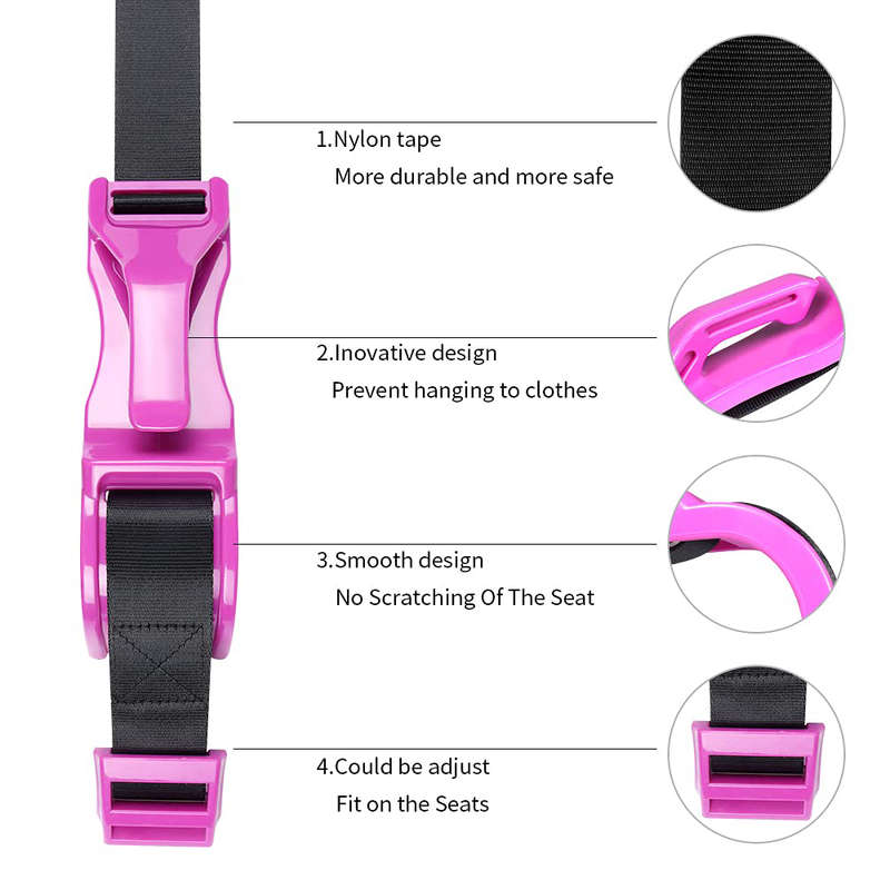 Protect Unborn Baby Pregnancy Seat Belt Adjuster-Purple