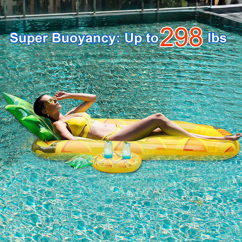 Inflatable Pineapple Pool Float