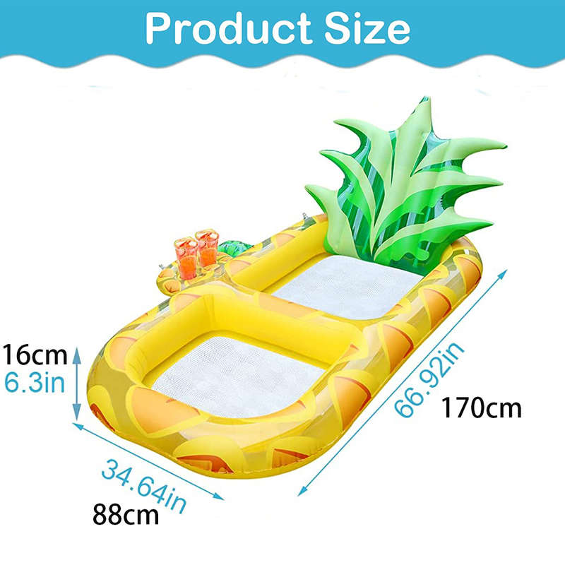 Inflatable Pineapple Pool Float