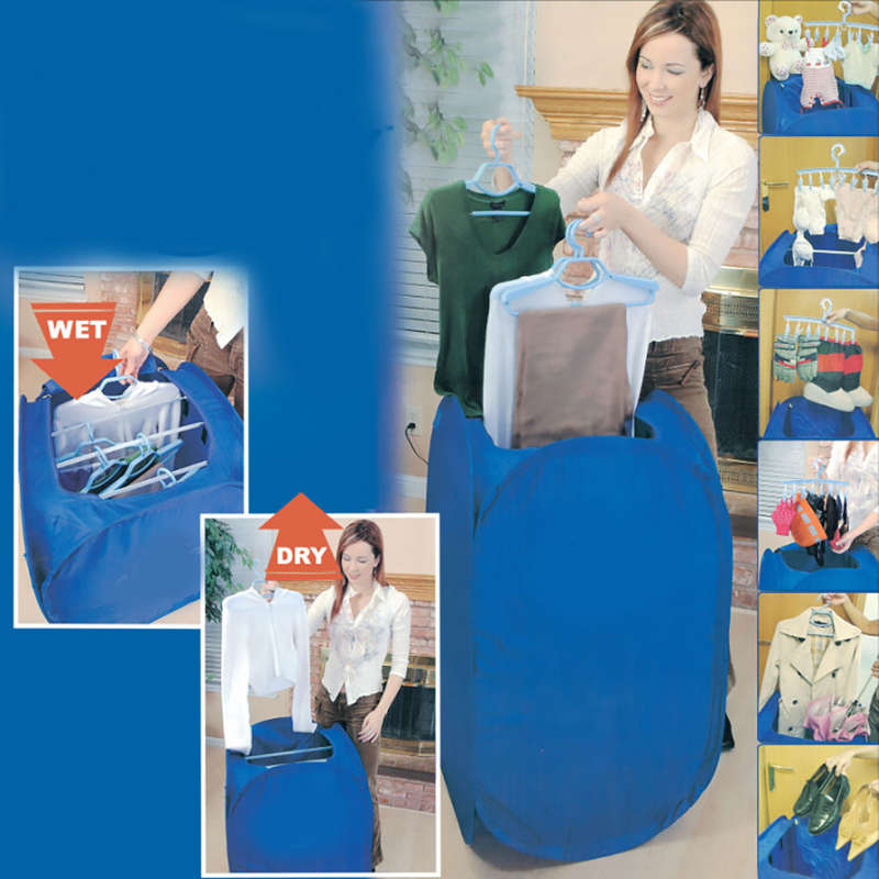 Portable Clothes Dryer Mini Folding Electric Air Clothes Dryer Bag 220V