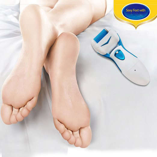 Electric Callus Remover Rechargeable Micro Pedi Foot File Shaves Dead Hard Cracked Skin on Feet