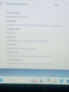 Beast HP 15, i3 8th, 256GB Nvem, 8GB, 1TB, WiFi, Bluetooth,Worth Price R23000