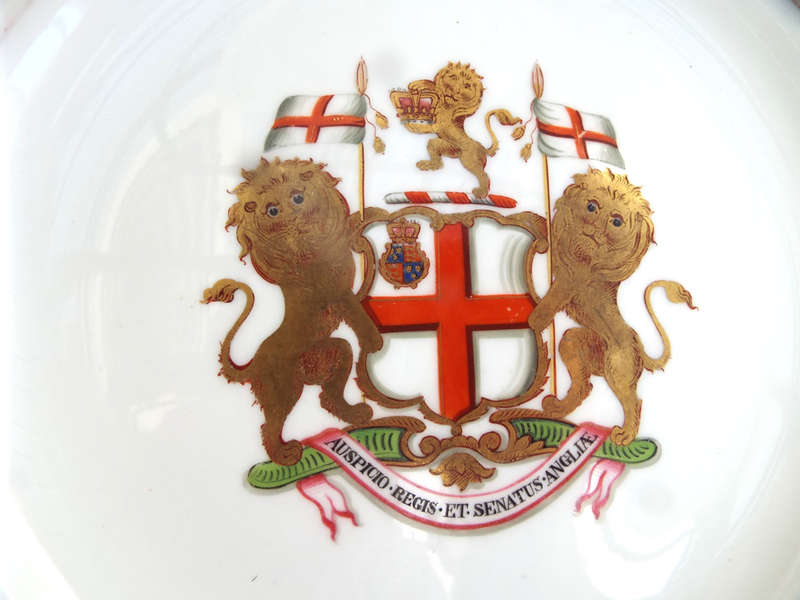 Spode British East India Company Armorial Plate 1823-1824. Ref. P105