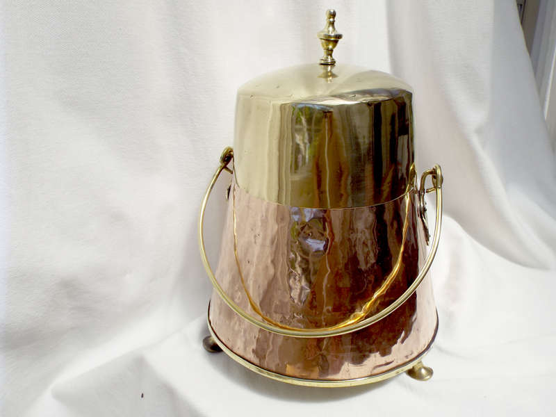 Antique Dutch copper/brass Doofpot circa 1830-1850. Ref.,MA/45