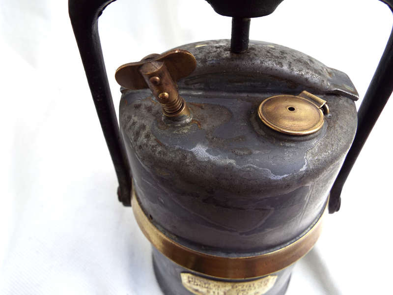 South African Railways Crestella Carbide Lamp. Circa 1920-1930 Ref. MA/41