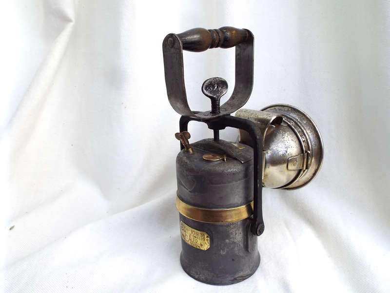 South African Railways Crestella Carbide Lamp. Circa 1920-1930 Ref. MA/41