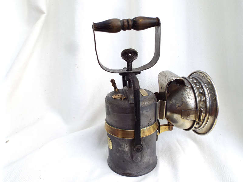 South African Railways Crestella Carbide Lamp. Circa 1920-1930 Ref. MA/41