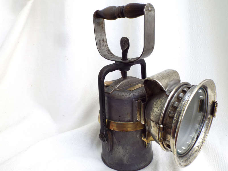 South African Railways Crestella Carbide Lamp. Circa 1920-1930 Ref. MA/41