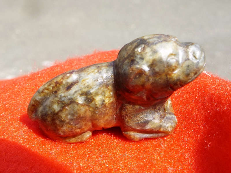 Archaic Chinese Nephrite Jade Burial Amulet. Ming Dynasty Ref. OR-48