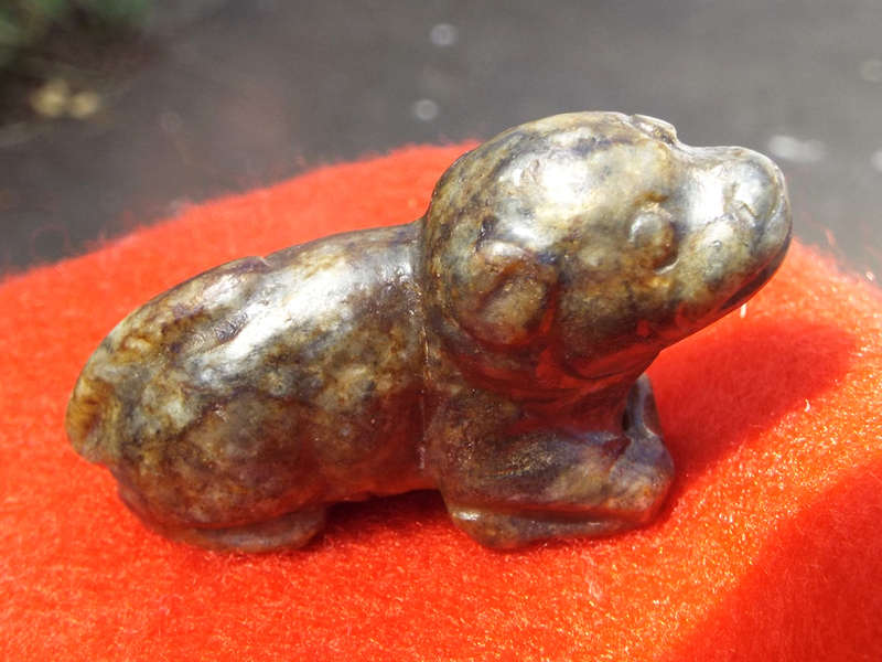 Archaic Chinese Nephrite Jade Burial Amulet. Ming Dynasty Ref. OR-48