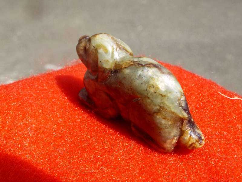 Archaic Chinese Nephrite Jade Burial Amulet. Ming Dynasty Ref. OR49
