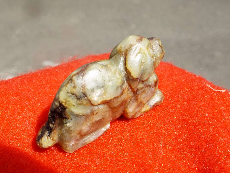 Archaic Chinese Nephrite Jade Burial Amulet. Ming Dynasty Ref. OR49
