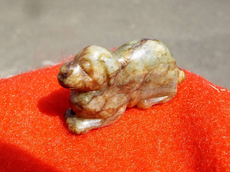 Archaic Chinese Nephrite Jade Burial Amulet. Ming Dynasty Ref. OR49
