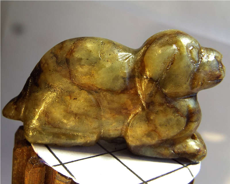 Archaic Chinese Nephrite Jade Burial Amulet. Ming Dynasty Ref. OR49