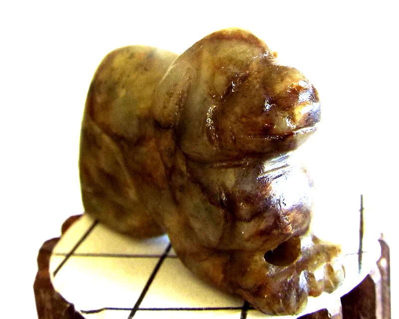 Archaic Chinese Nephrite Jade Burial Amulet. Ming Dynasty Ref. OR49