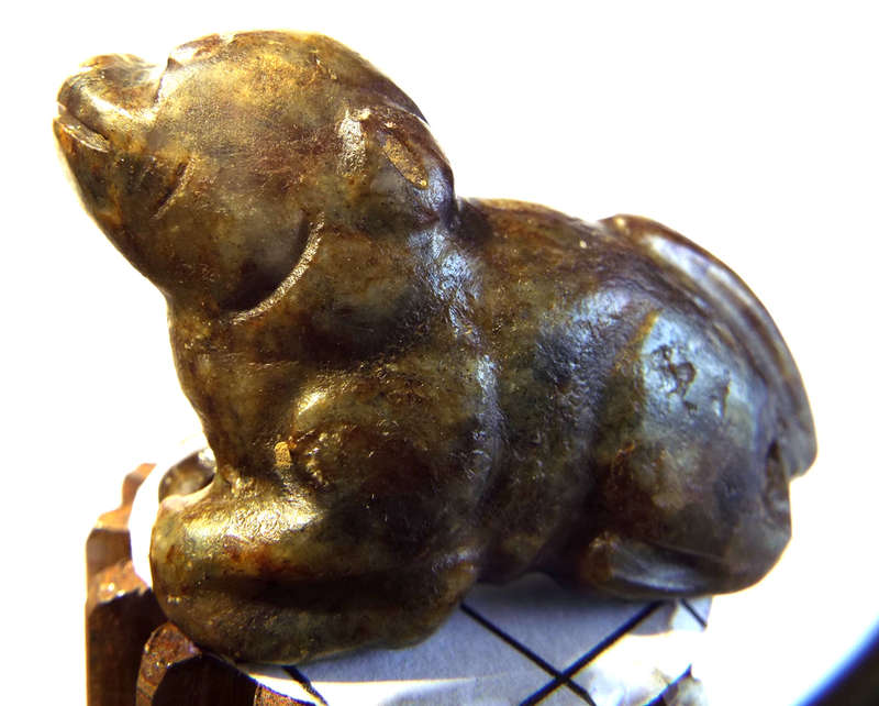 Archaic Chinese Nephrite Jade Burial Amulet. Ming Dynasty Ref. OR-48