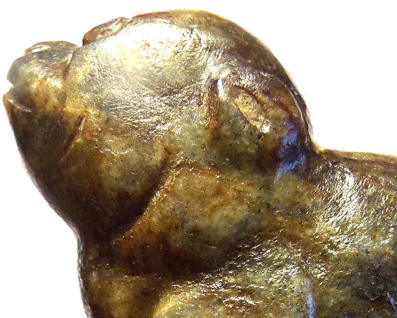 Archaic Chinese Nephrite Jade Burial Amulet. Ming Dynasty Ref. OR-48