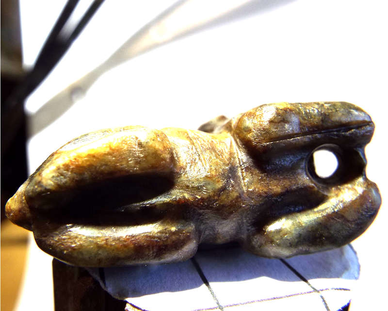 Archaic Chinese Nephrite Jade Burial Amulet. Ming Dynasty Ref. OR-48