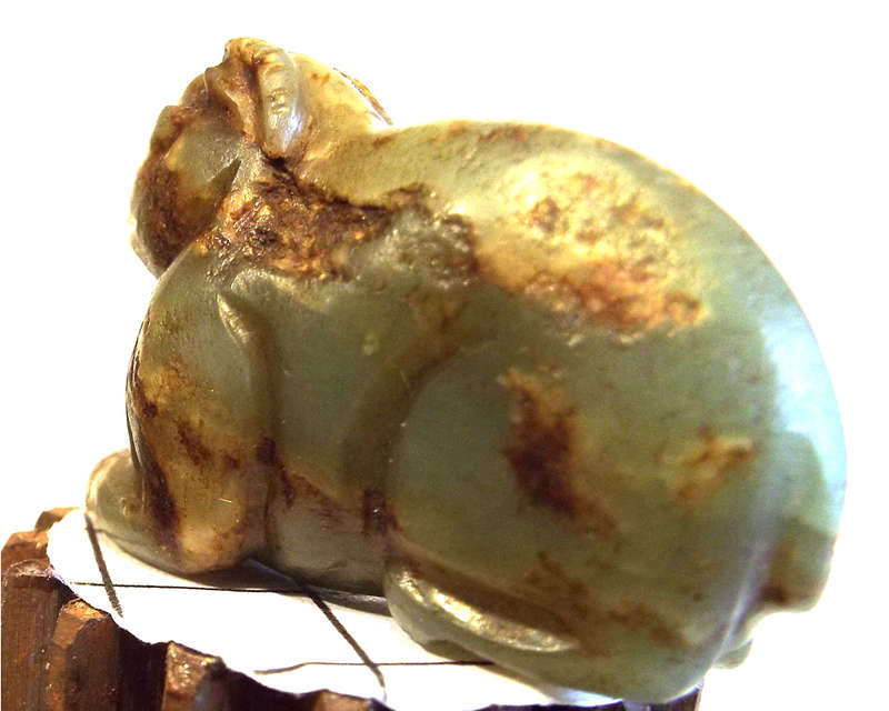 Archaic Chinese Nephrite Jade Burial Amulet. Ming Dynasty Ref. OR-50