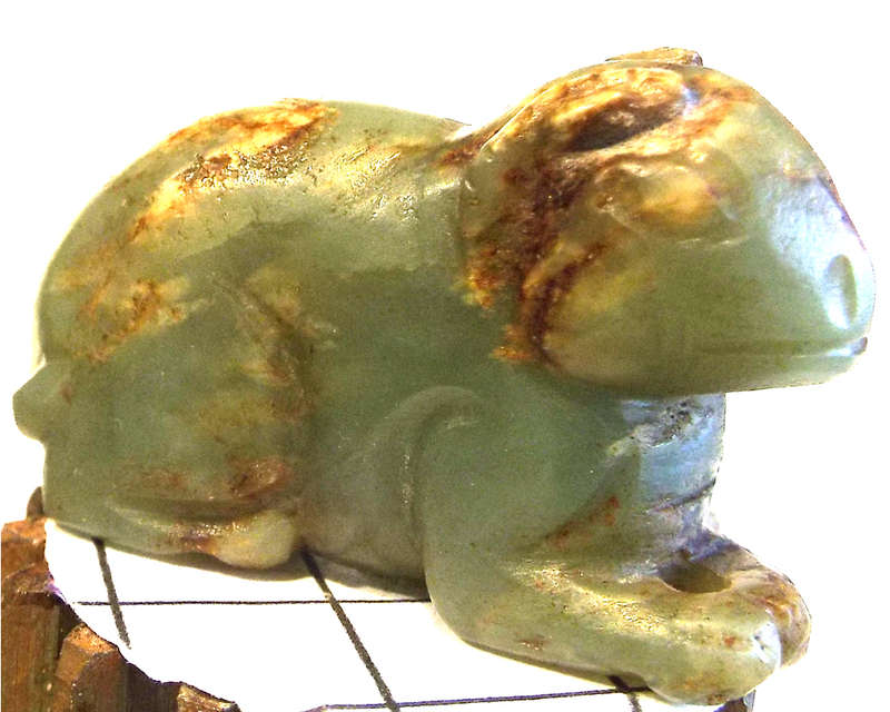 Archaic Chinese Nephrite Jade Burial Amulet. Ming Dynasty Ref. OR-50