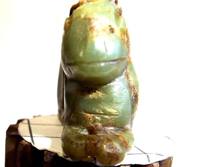 Archaic Chinese Nephrite Jade Burial Amulet. Ming Dynasty Ref. OR-50