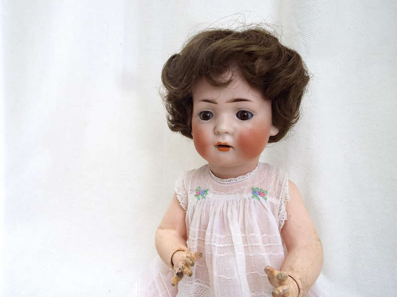 Antique  Bruno Schmidt  bisque Baby Doll circa 1911 Ref. TO-3