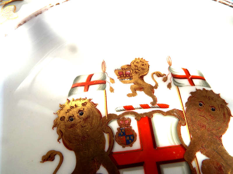 Spode British East India Company Armorial Plate 1823-1824. Ref. P105