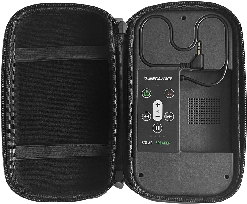 Solar powered Bluetooth speaker and power bank - MegaVoice