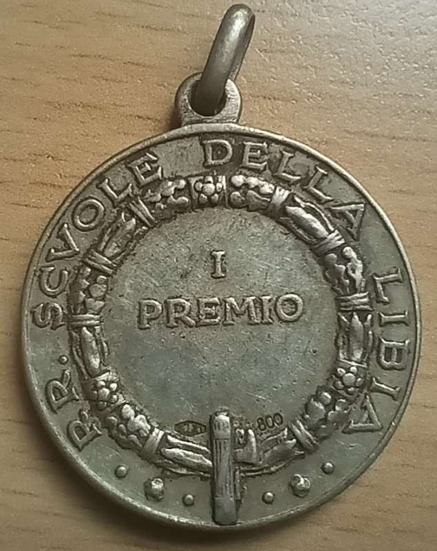 Libya Italian silver medal