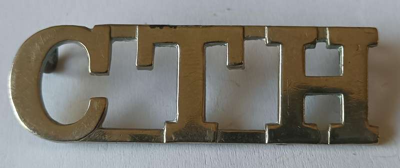 Cape Town Highlanders metal shoulder title (CO214) 4 of 4