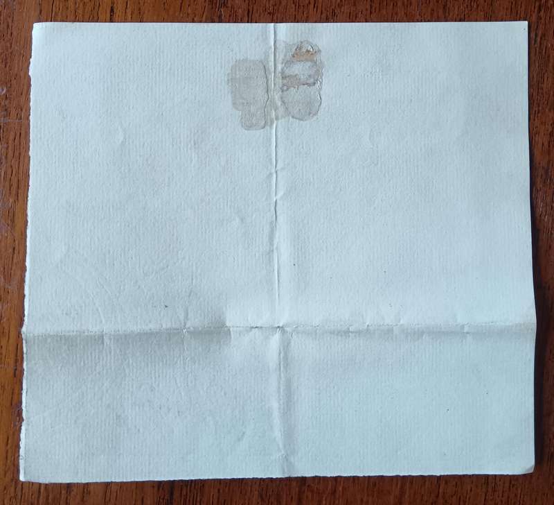 Boer War handwritten day pass Vryburg 28 September 1901 - for Sunday afternoon drive