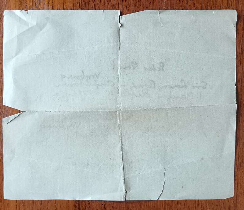 1903 license for removing gunpowder/carry a Mauser from Vryburg to Cape Town