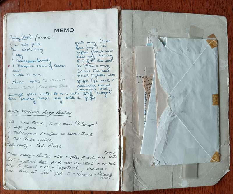 Two post-war cookery books - Victory and Ouma's - one signed by Ouma Isie Smuts