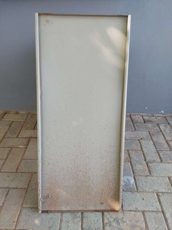 "Red Rose Tea" hand painted steel sign 40cm x 90cm x 2cm