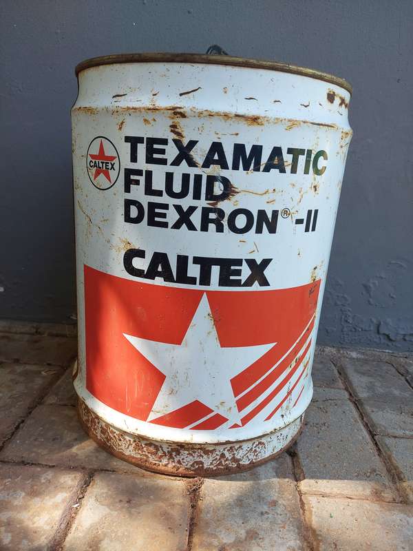 CALTEX 20L Oil Tin