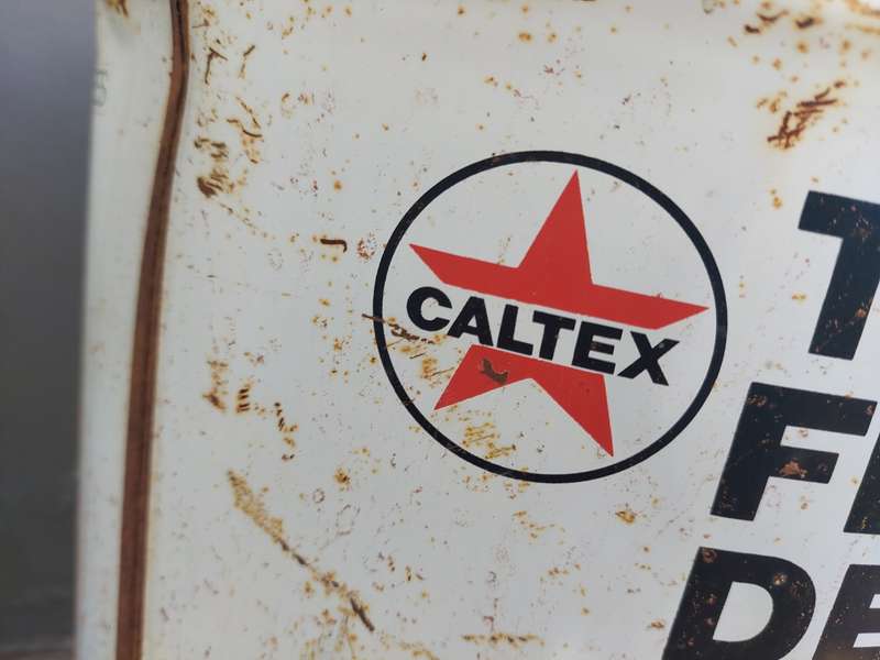CALTEX 20L Oil Tin