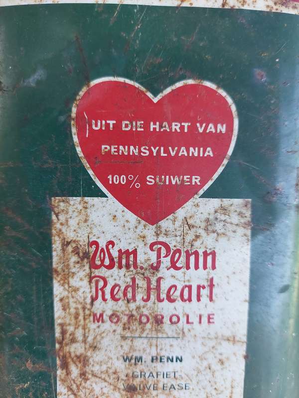 4x WM Penn Oil Tins