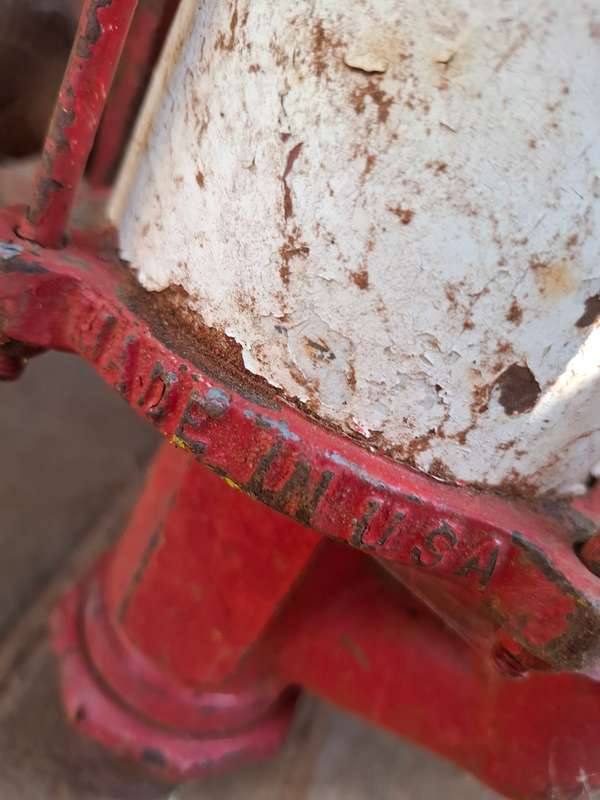Vintage Made In U.S.A. Oil Pump
