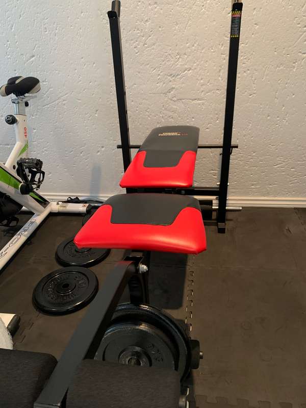 Reduced Trojan Performa 310 adjustable bench press in excellent condition
