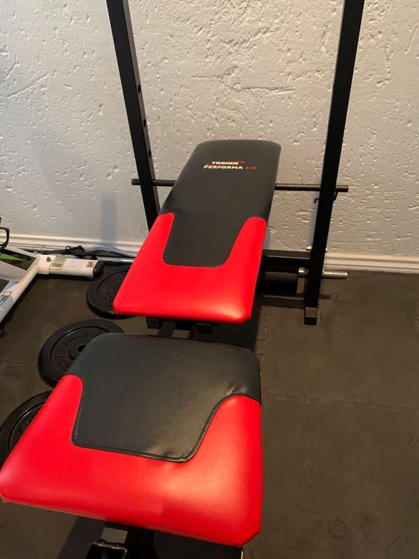 **Reduced: Trojan Performa 310 adjustable bench press in excellent condition**
