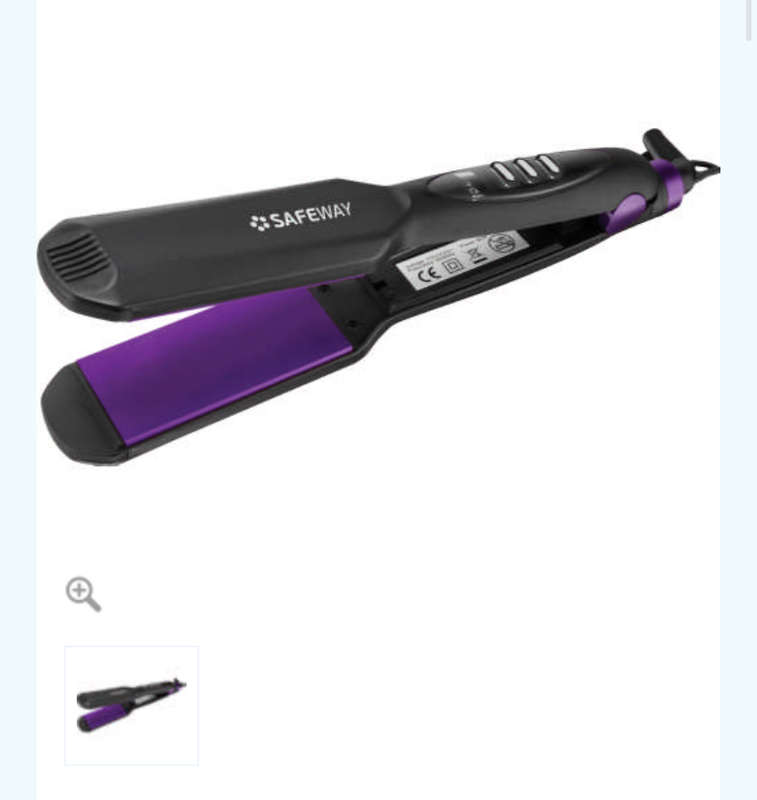 **Womens Month Specials : Take 80% off Wide plate hair straightener **