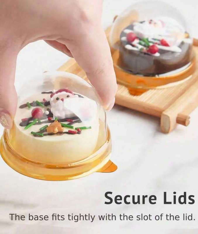48 piece mini cake domes