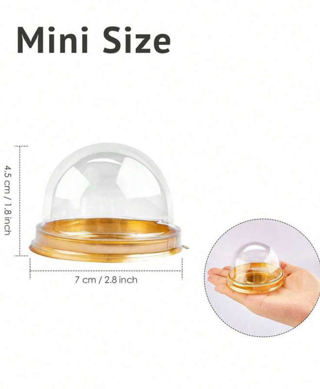 48 piece mini cake domes
