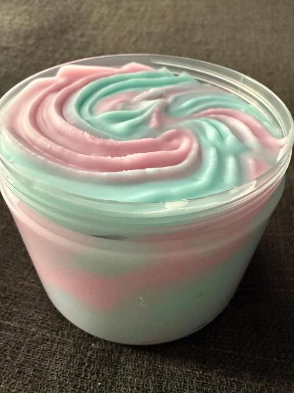 Rainbow Swirl Scented Whipped deep hydrating body lotion