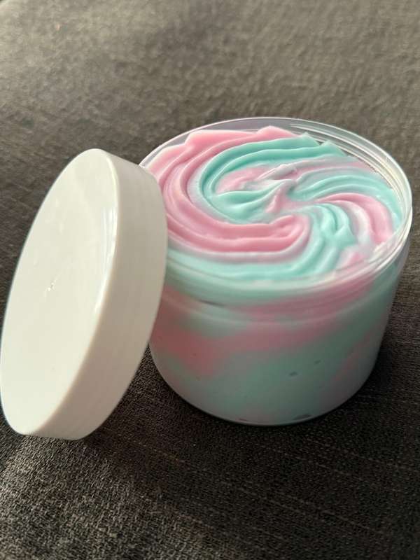 Rainbow Swirl Scented Whipped deep hydrating body lotion