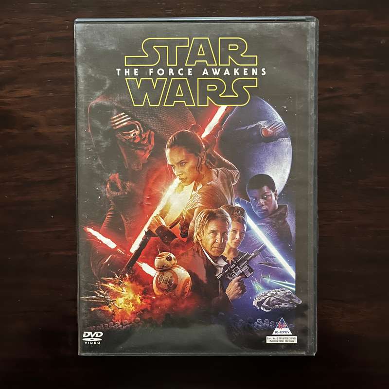 Star Wars - The Force Awakens DVD South African Press