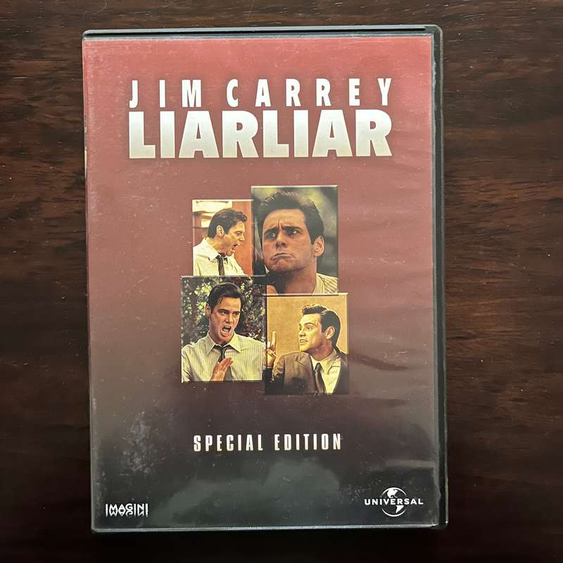 Liar Liar DVD South African Press Jim Carrey
